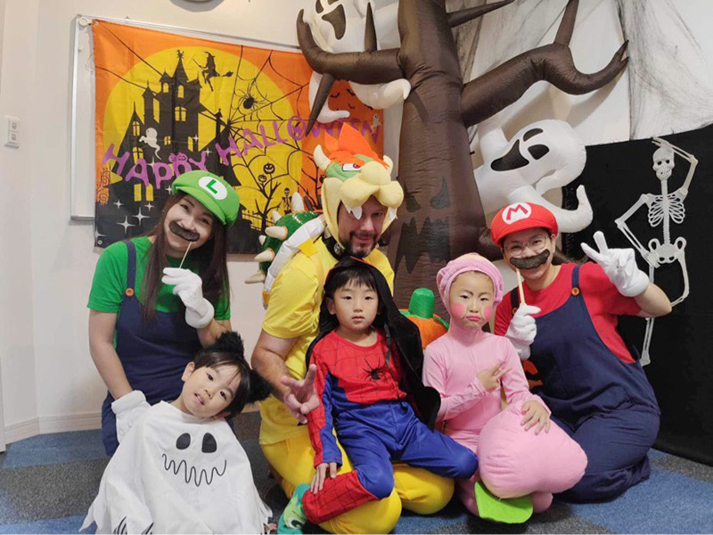 富士市英会話教室プライム英会話の2023年のハロウィンの画像