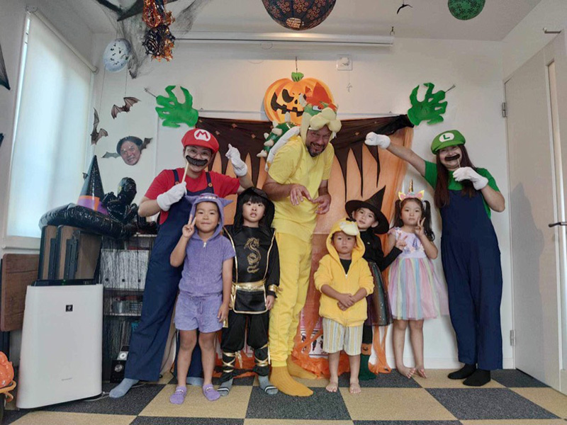 富士市英会話教室プライム英会話の2023年のハロウィンの画像