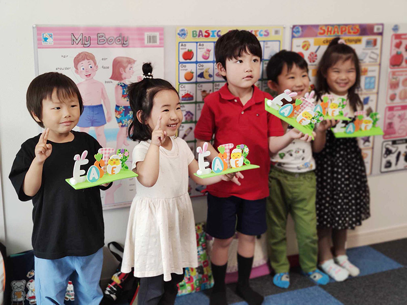 富士市英会話プライム英会話の2024年のイースターの写真