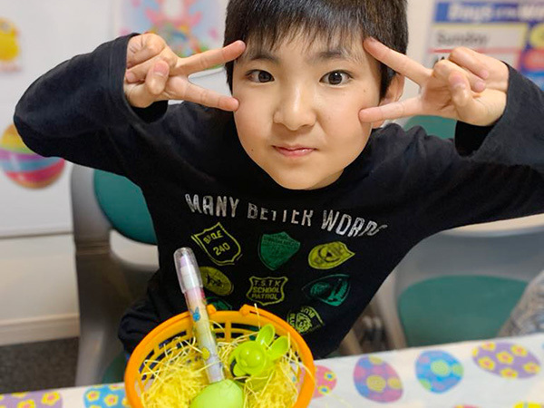 富士市英会話プライム英会話の2024年のイースターの写真