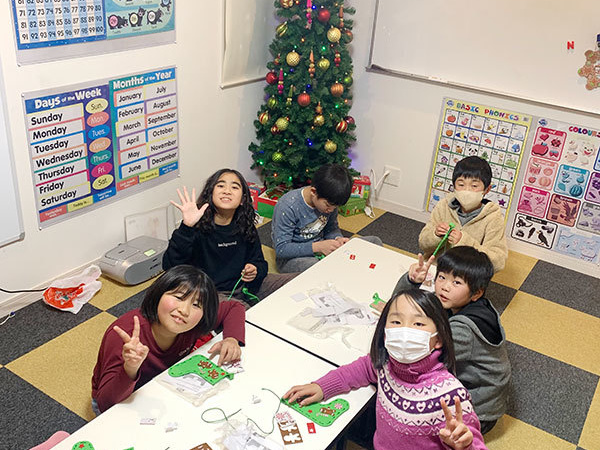 富士市英会話スクール、プライム英会話の2024年のクリスマス・英会話レッスンの画像