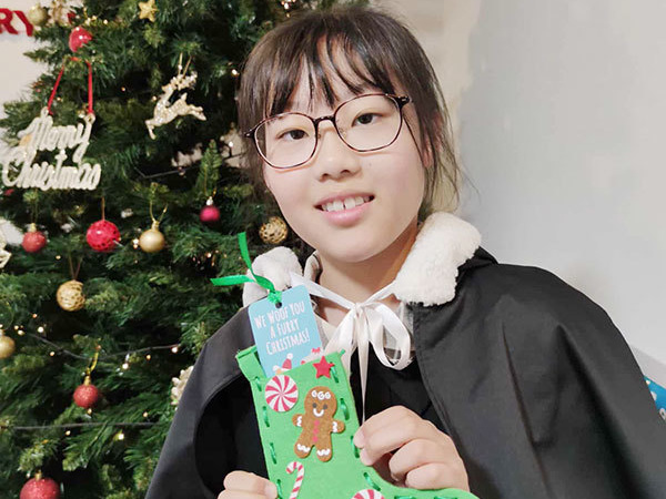 富士市英会話スクール、プライム英会話の2024年のクリスマス・英会話レッスンの画像