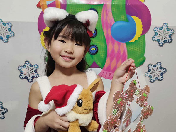 富士市英会話スクール、プライム英会話の2024年のクリスマス・英会話レッスンの画像