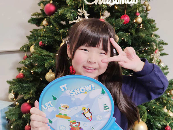 富士市英会話スクール、プライム英会話の2024年のクリスマス・英会話レッスンの画像