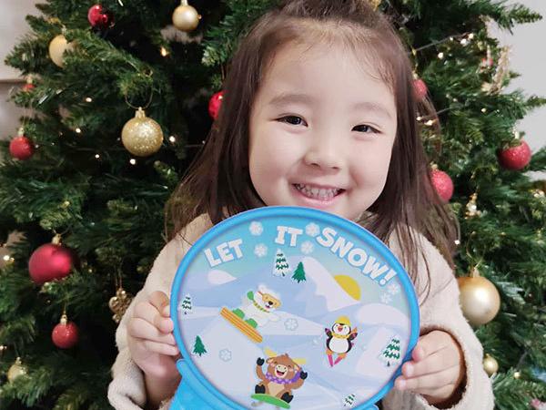 富士市英会話スクール、プライム英会話の2024年のクリスマス・英会話レッスンの画像