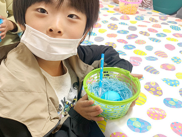 富士市英会話プライム英会話の2025年のイースターの英会話レッスンの写真