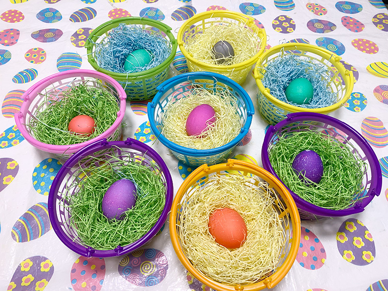 富士市英会話プライム英会話の2025年のイースターの英会話レッスンの写真