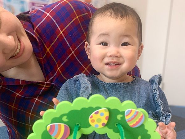 富士市英会話プライム英会話の2025年のイースターの英会話レッスンの写真